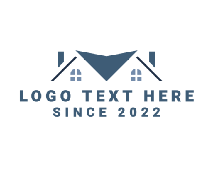 Roofing - Residential Housing Contractor logo design