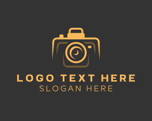 Camera Lens Photography Logo