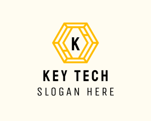 Startup Hexagon Business logo design