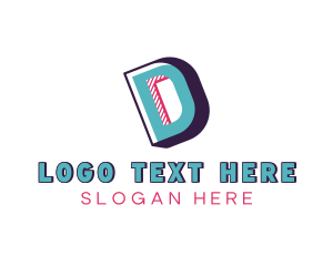 Letter D - Digital Corporate Letter D logo design