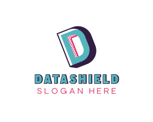 Digital Corporate Letter D logo design