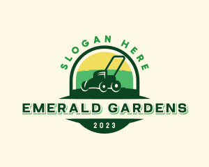 Lawn Mower Yard logo design