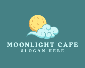 Night - Night Cloud Moon logo design