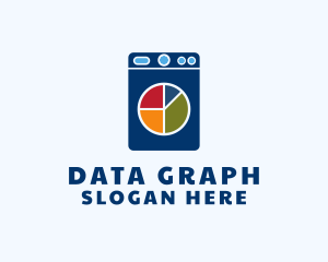 Chart - Laundry Pie Chart logo design