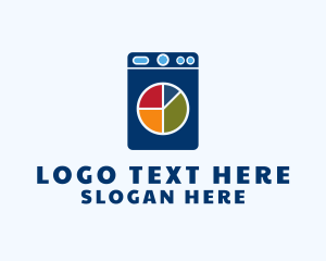 Laundry Pie Chart Logo