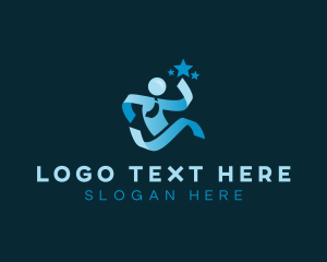 Management - Human Leader Professional logo design