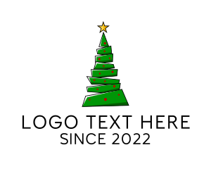 Festivity - Christmas Tree Decoration logo design