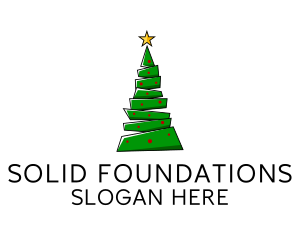 Christmas Tree Decoration Logo