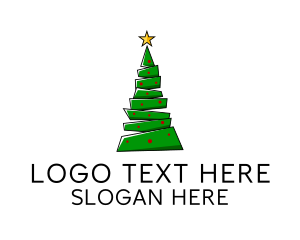 Christmas Tree Decoration Logo