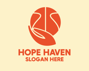 Sports Equipment - Basketball Player Hand logo design