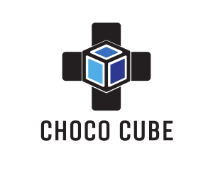 Plus Cube logo design