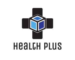 Plus Cube logo design