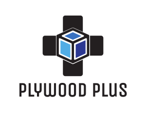 Plus Cube logo design