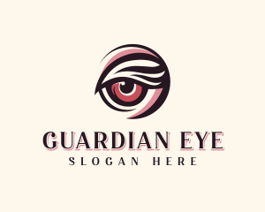 Zoo Wildlife Eye logo design