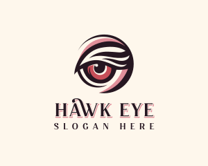 Zoo Wildlife Eye logo design