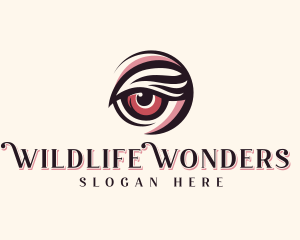 Zoo Wildlife Eye logo design