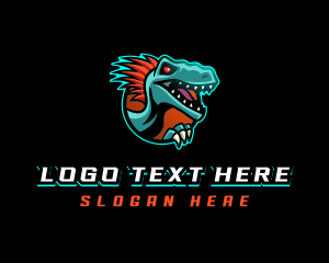 Avatar - Dinosaur Raptor Monster logo design