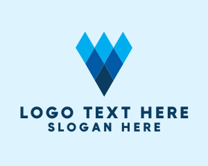 Design Studio - Modern Architecture Letter V logo design