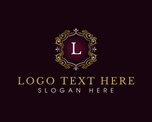 Salon - Floral Luxury Premium logo design