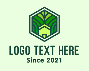Eco Park - Agricultural Farm House logo design