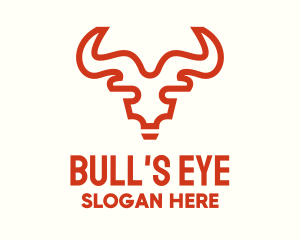 Red Bull Rodeo Steakhouse logo design