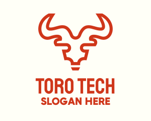 Toro - Red Bull Rodeo Steakhouse logo design