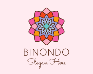 Floral Mosaic Centerpiece  Logo