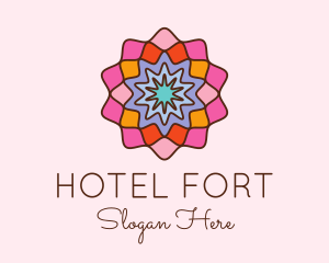 Floral Mosaic Centerpiece  Logo