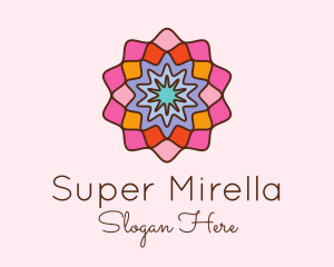 Floral Mosaic Centerpiece  Logo