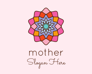 Floral Mosaic Centerpiece  Logo