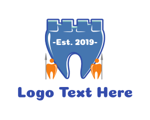 Teeth - Teeth Castle Guards logo design