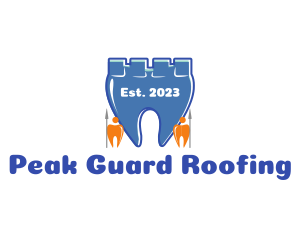 Teeth Castle Guards logo design