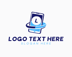 Cell Phone - Mobile Tech Service logo design