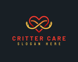 Infinite Heart Care logo design