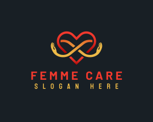 Infinite Heart Care logo design