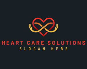 Infinite Heart Care logo design