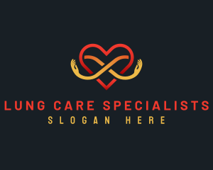 Infinite Heart Care logo design