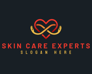 Infinite Heart Care logo design