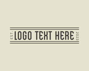 Branding - Company Branding Wordmark logo design