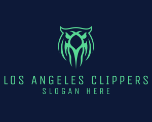 Vexel - Tribal Owl Animal logo design
