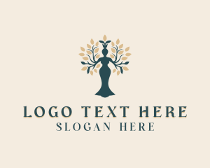 Yoga - Organic Beauty Spa logo design