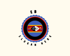 Eswatini Flag Tourism Logo
