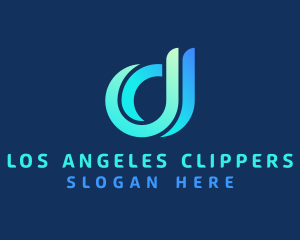 Program - Digital Tech Letter D logo design