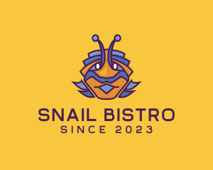 Snail Monster Beast logo design