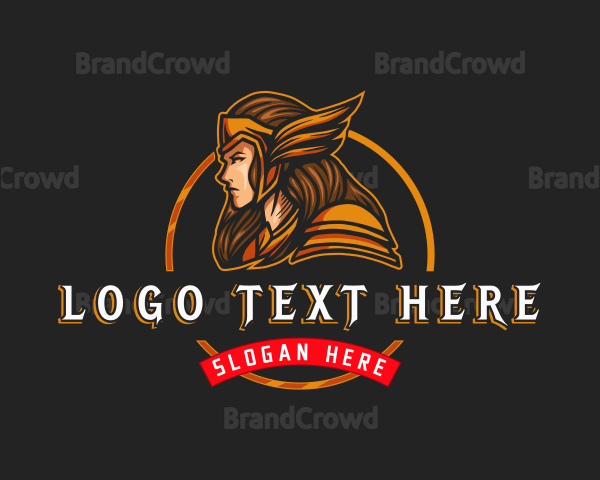 Hero Lady Warrior Logo