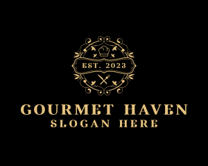 Gourmet Culinary Diner logo design