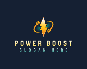 Electric Power Plug logo design