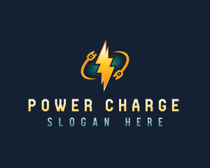 Electric Power Plug logo design