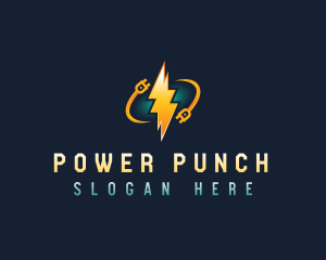 Electric Power Plug logo design