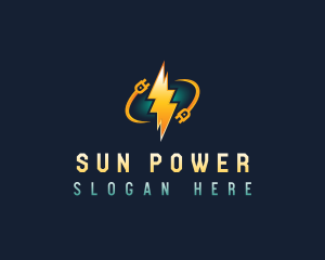 Electric Power Plug logo design